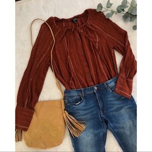 A.N.A Button Down Long Sleeve